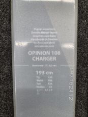 Extrem Opinion 108 Charger (193 cm) laskettelusukset