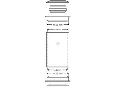 Stronglight ohjainlaakeri ZS44/28,6 - ZS44/30