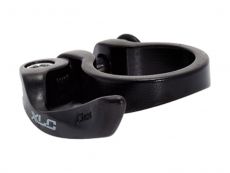 XLC PC-L01 Seat Clamp 34,9mm musta pikalinkulla