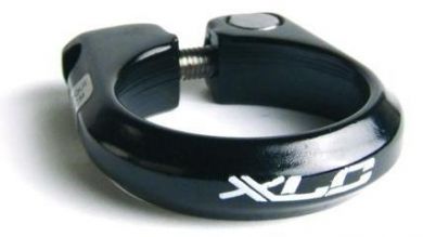 XLC seat clamp 31.8 musta ruuvilla