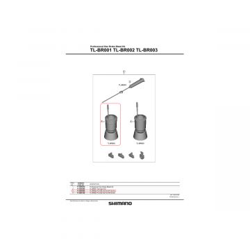 Shimano TL-BR002 ilmauskuppi vaihde-/jarrukahvaan