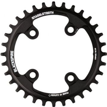 Blackspire Snaggletooth NW 76 musta 28T