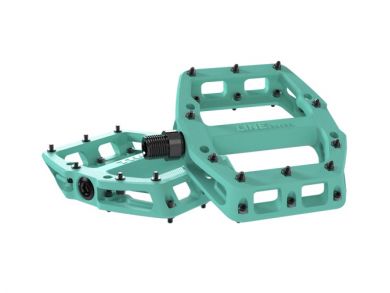 Trek Line Elite Flat Pedal Set - Miami Green