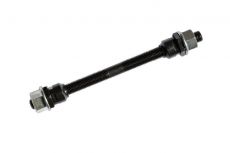 Taka-akseli Fat-napaan 3/8" 225mm täydellinen
