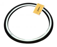 Schwalbe Road Cruiser 24" 47-507 musta/valkoinen "Jopo"