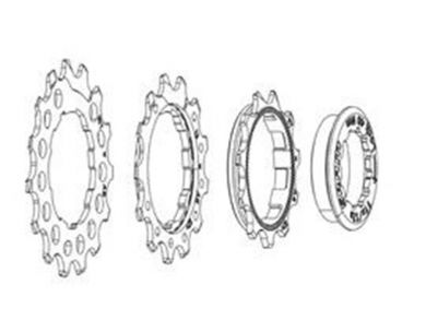 SRAM Cassette Cog 11T-13T-15T for PG1210/1230 Eagle Cassette pikkurattaat