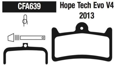 EBC CFA 639HH Jarrupalat Hope Tech Evo V4 Sintered