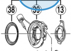 Shimano Nexus 7 CJ-NX10 Standardi Vaijerikasetti