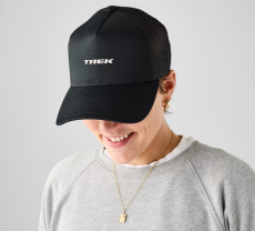Trek Black Logo Hat - Trucker