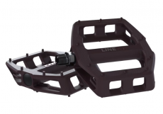 Trek Line Comp Flat Pedal Set - Mulberry