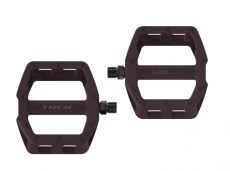 Trek Line Comp Flat Pedal Set - Mulberry