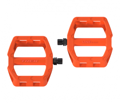 Trek Line Comp Flat Pedal Set - Roarange