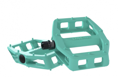 Trek Line Comp Flat Pedal Set - Miami Green