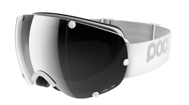 POC Lobes - Hydrogen White / Bronze with Silver Mirror Lens laskettelulasit