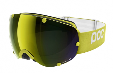 POC Lobes - Hexane Yellow / Bronze with Yellow Mirror Lens laskettelulasit