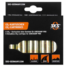 SKS CO2 16g patruuna kierteetön 5 kpl