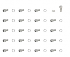 Bontrager Line Pro Pedal Pin Kit vaihtopiikkisarja