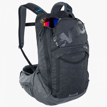 EVOC Trail Pro 16 - Black Carbon grey L/XL