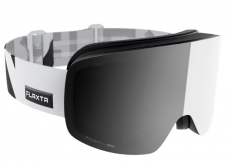 Flaxta Prime - White with Silver Mirror laskettelulasit